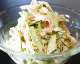 A picture of step 21 of Microwave Broccoli and Imitation Crab with Sesame Mayo Salad.