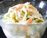 A picture of step 27 of Microwave Broccoli and Imitation Crab with Sesame Mayo Salad.