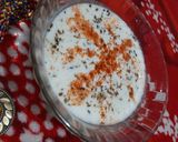 A picture of step 5 of Aloo Raita.