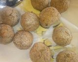 A picture of step 5 of Fried Pilau cheese balls.