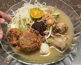 Gambar langkah 11 resipi Soto Tulang Ayam.