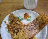 A picture of step 4 of Crispy sorghum dosa.