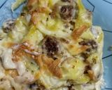 صورة لخطوة 7 من وصفة مكرونه بالسجق والجبن مفيش الذ من كده 👌👩🍳😍