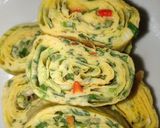 Foto langkah ke 5 dari resep Telur dadar gulung.