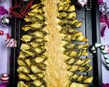 A picture of step 6 of Christmas Tree Bread.