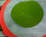 A picture of step 9 of Palak ka healthy spicy juice.