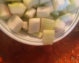 A picture of step 4 of Bottle gourd curry.
