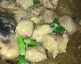 A picture of step 2 of Salateen karahi.
