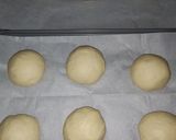 Foto langkah ke 5 dari resep Roti Bun untuk Korean Garlic Cheese Bread (No Mixer).