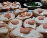 Foto langkah ke 7 dari resep Bruscheta udang mayonaise ala Bekasi.