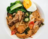 Gambar langkah 7 resipi Mee Kari.