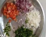 A picture of step 2 of Tortilla Kulcha Wrap.