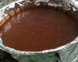 A picture of step 2 of Halloween Skull Chocolate Cake.