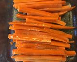 A picture of step 1 of California Farm Grilled Carrot and Cashew Vegan Cheese Dinner.