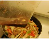 A picture of step 9 of Beef Strips, Pepper Steak.