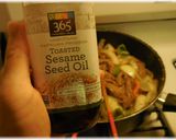 A picture of step 11 of Beef Strips, Pepper Steak.