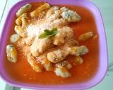 Foto del paso 6 de la receta: Malfati de queso y espinaca en salsa de tomate y albahaca