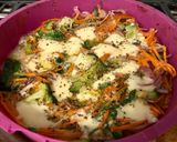 Foto del paso 5 de la receta: Verduras al horno gratinadas con mozzarella!Delicioso, light, súper fácil 😃 todo en el mismo molde!