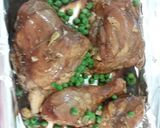 Foto del paso 3 de la receta: Pollo asado con petit pois y papaya