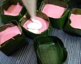 Foto langkah ke 4 dari resep Bolu Kukus Mekar dalam Takir.