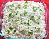 A picture of step 3 of Coconut Rice.