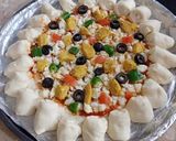 A picture of step 3 of Cheese Bites Tikka Pizza 🍕🧀🍕.