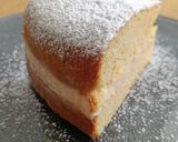 Foto del paso 11 de la receta Bizcocho (de anís y naranja) con harina de garbanzos relleno de crema pastelera