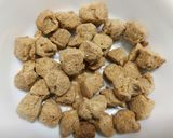 A picture of step 1 of Soya Chunks Kabab.