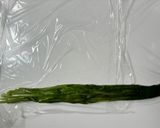 A picture of step 4 of Blanched Water Spinach with Black Sesame Sauce (Vegan).