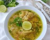 Soto Ayam Simple Bumbu Iris langkah memasak 7 foto