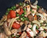Chicken and Bean Shoot stir-fry recipe step 3 photo