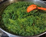 Foto langkah ke 2 dari resep Gulai Daun Ubi tumbuk.
