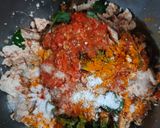 Foto langkah ke 3 dari resep Pepes Tahu Pindang Keranjang.