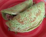 Foto del paso 6 de la receta: Crepes verdes rellenos