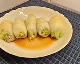 Foto langkah ke 3 dari resep Kubis Daging Kukus.