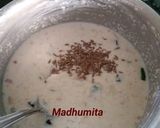 A picture of step 2 of Oats and sooji Omelette.