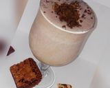 A picture of step 5 of Brownie shake.
