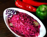 عکس مرحله 4 از دستور ترشی کلم قرمز یا کلم بنفش