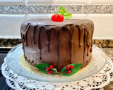 Foto del paso 19 de la receta: Tarta “ajedrez” con almíbar de chocolate y ganaché