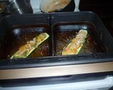 Töltött cukkini tonhallal, zöldségekkel recept fázis 6 fotója