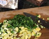 A picture of step 1 of Sautéed Mushroom Stew.