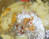 A picture of step 4 of Chicken stuffed sandwich without bread.