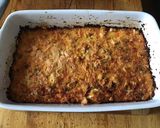 Une image de l'étape 4 de Flan de semoule aux carottes tomates champignons emmental et montasio fresco.