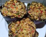 Foto del paso 5 de la receta: ALCAUCILES RELLENOS con carne, arroz y verduras