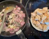 A picture of step 3 of Chicken Blanquette with Beer.