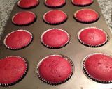 Foto del paso 1 de la receta: Cupcakes de Red Velvet con crema de Oreo