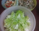 Foto langkah ke 1 dari resep Cah udang sawi putih.