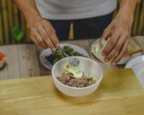 รูปขั้นตอนการทำที่ 3 ของ แซนด์วิช ทูน่า มายองเนส ทำง่าย และ อร่อย