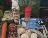 Foto del paso 1 de la receta: Pasta con espinacas y almendras