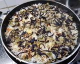 A picture of step 5 of Hyderabadi Veg Dum Biryani.